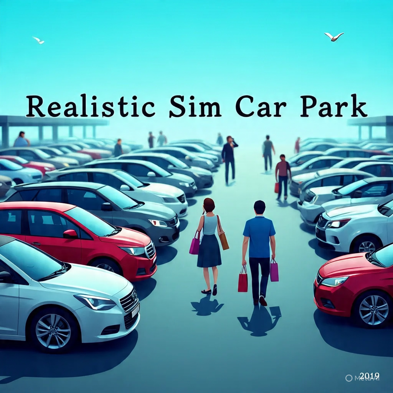 Realistic Sim Car Park 2019